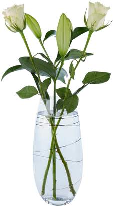 Linea Platinum Swirl Vase