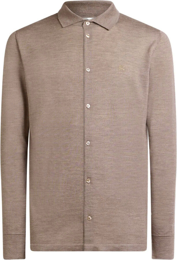 Etro Embroidered Cashmere Silk Cardigan