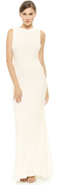 Thumbnail for your product : Badgley Mischka Bow Back Gown