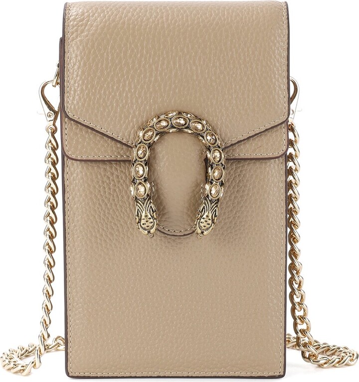 Tiffany & Fred Paris Full-Grain Leather Crossbody