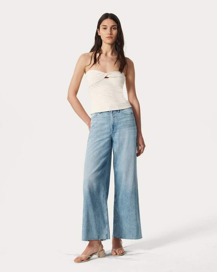Rag & Bone Sofie Ankle Wide Leg Jeans