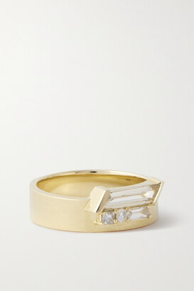 WWAKE Bricolage No.8 14-karat Gold Diamond Ring - 6 1/2