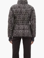 Thumbnail for your product : MONCLER GRENOBLE Dixence Logo-print Quilted Down Jacket - Black White