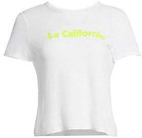 A.L.C. Women's La Californie Linen Tee