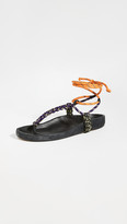 Thumbnail for your product : Isabel Marant Loreco Flat Thong Technic Sandals