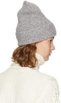 Thumbnail for your product : Moncler Grey Logo Beanie