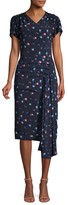 Thumbnail for your product : Jason Wu Collection Cascade Crepe Midi Dress