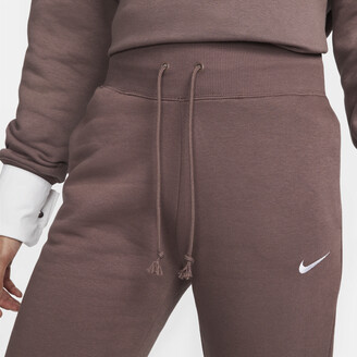 Nike Women's Yoga Luxe Fuzzy Ribbed Jogger Pants (Plus Size) - ShopStyle