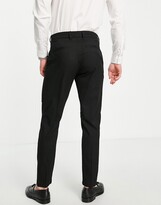 Thumbnail for your product : New Look slim suit pants in black