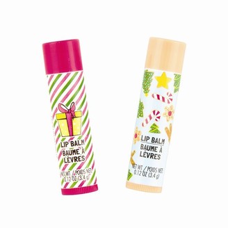 Fashion Angels Holiday Lip Balms 2-Pack Stocking Stuffer Narwhal