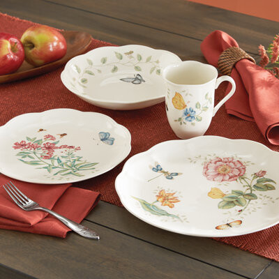 Lenox Butterfly Meadow 4 Piece Place Setting Service for 1