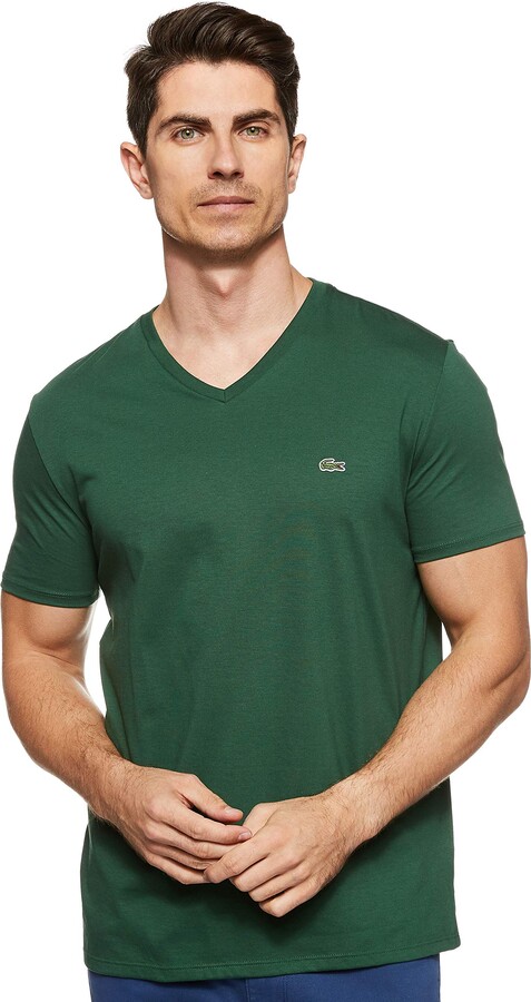 green crew neck t shirt