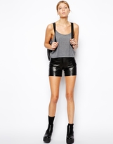 Thumbnail for your product : ASOS Cropped Cami Top with Scoop Neck