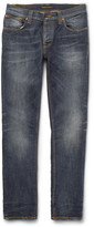 Thumbnail for your product : Nudie Jeans Grim Tim Slim-Fit Organic Washed-Denim Jeans