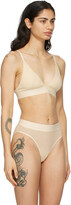 Thumbnail for your product : Base Range Off-White Triangle Bra