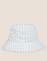 Thumbnail for your product : Marks and Spencer Kids' Cotton Gingham Sun Hat (0-12 Mths)