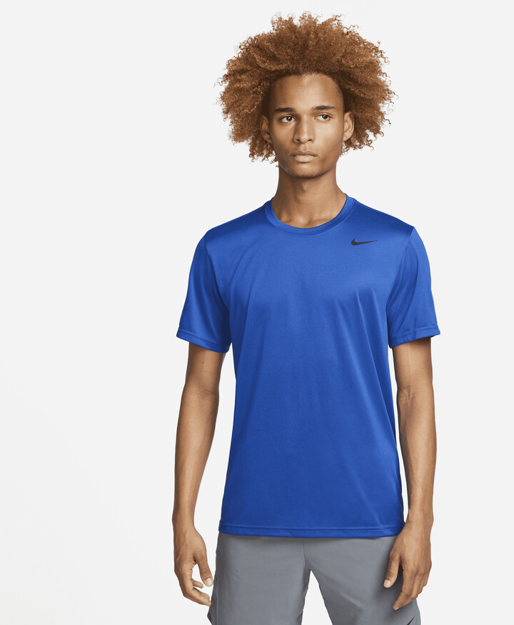 Nike Men's DriFIT Legend Training TShirt in Blue ShopStyle