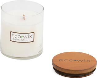 TJMAXX 15Oz Cotton Blossom Wood Wick Candle