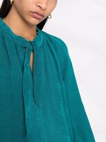Thumbnail for your product : Forte Forte Tie-Neck Shift Dress