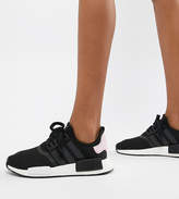 Thumbnail for your product : adidas Nmd R1 Sneakers In Black And Pink