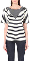 Thumbnail for your product : MiH Jeans Contrast stripe pattern t-shirt