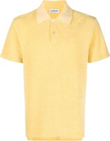 Thumbnail for your product : Lanvin Logo-Embroidered Terry-Cloth Polo Shirt