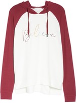 Thumbnail for your product : PJ Salvage Oh My Velour Peachy Jersey Hoodie