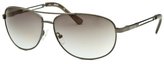 Thumbnail for your product : Kenneth Cole Reaction Men's Aviator Gunmetal Sunglasses