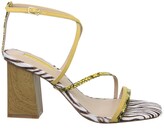 Thumbnail for your product : Office High Demand Heels Yellow And Zebra Mix