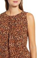 Thumbnail for your product : Loveappella Pleat Neck Tank Top