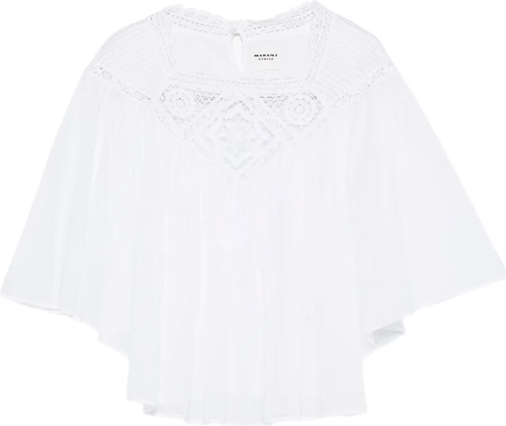 MARANT ÉTOILE Lace-Detail Blouse