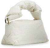 Thumbnail for your product : Dries Van Noten Padded Knot Leather/Nylon Top-Handle Bag
