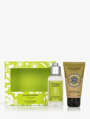 L'Occitane Clean Hands On The Go Duo Hand Care Gift Set