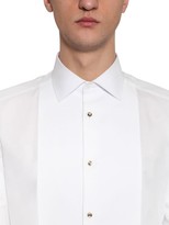 Thumbnail for your product : Dolce & Gabbana Popeli Tuxed Cotton Shirt