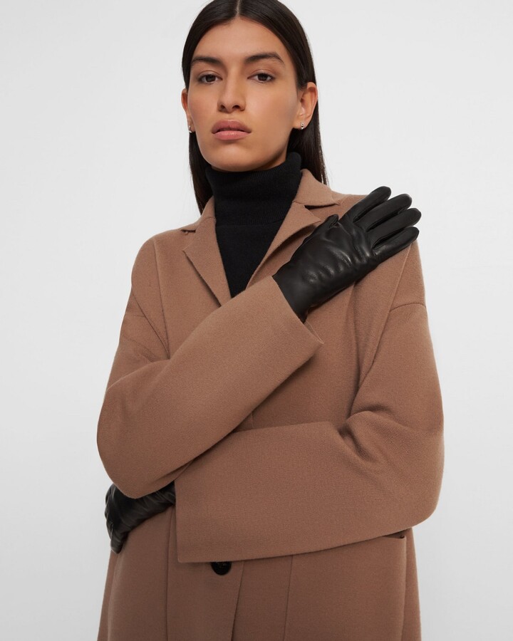 Theory Tech Gloves in Leather ShopStyle