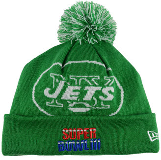New Era New York Jets Multi Super Bowl Champ Big Team Knit Hat