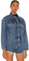 Thumbnail for your product : Denim X Alexander Wang DENIM x Falling Back Jacket. - size S (also