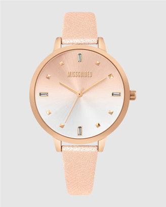Missguided Women's Watches Rose Gold Metallic