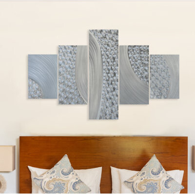 Orren Ellis 5 Piece Riverbed Panel Wall Décor Set