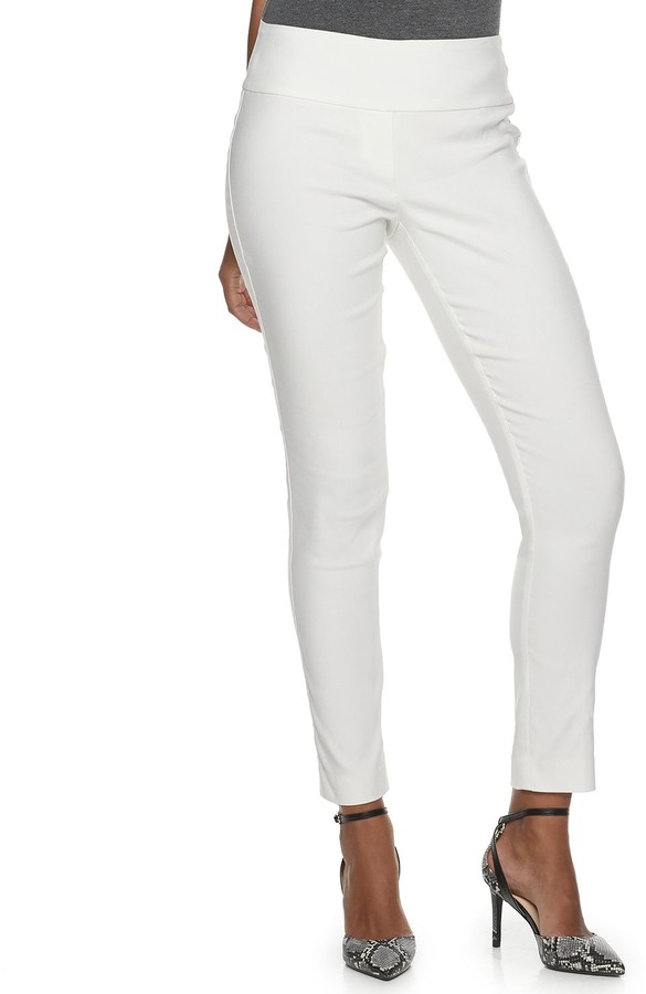 womens pull on skinny dress pants