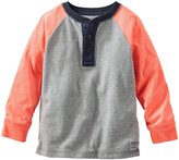Thumbnail for your product : Osh Kosh Henley (Kid) - Gray/Coral-12