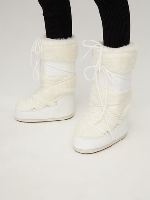 Moon Boot Icon Faux Fur Moon Boots