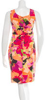 Thumbnail for your product : Oscar de la Renta Silk Printed Dress