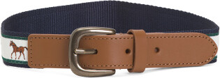 TJMAXX Horse Belt, Polyester/Leather