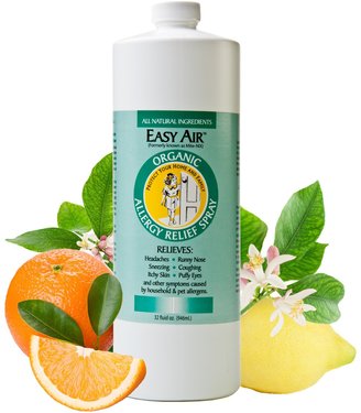 Easy Air Anti-Allergen Easy Air Allergy Relief Spray (32 oz. Refill) $24.95 Natural Remedy for Dog Allergy – Herbal Cat Allergy Relief: Dust Allergy Medicine, Organic, Non-Toxic, Safe for All People and Pets