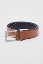 Thumbnail for your product : boohoo Faux Leather Feather Edge Belt
