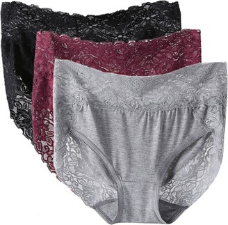 Aijolen Women Lace Panties,Sexy Underwear Briefs Stretch