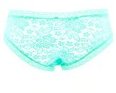 Thumbnail for your product : Charlotte Russe Corset-Laced Lace Hipster Panties