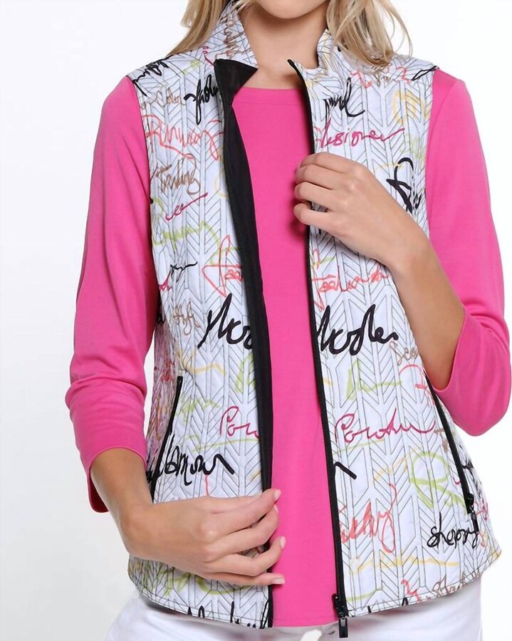 Multiples Just Say It Vest In Multi