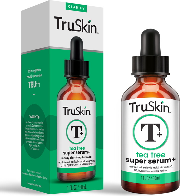 TruSkin Tea Tree Oil Acne Treatment Serum, 1 fl oz